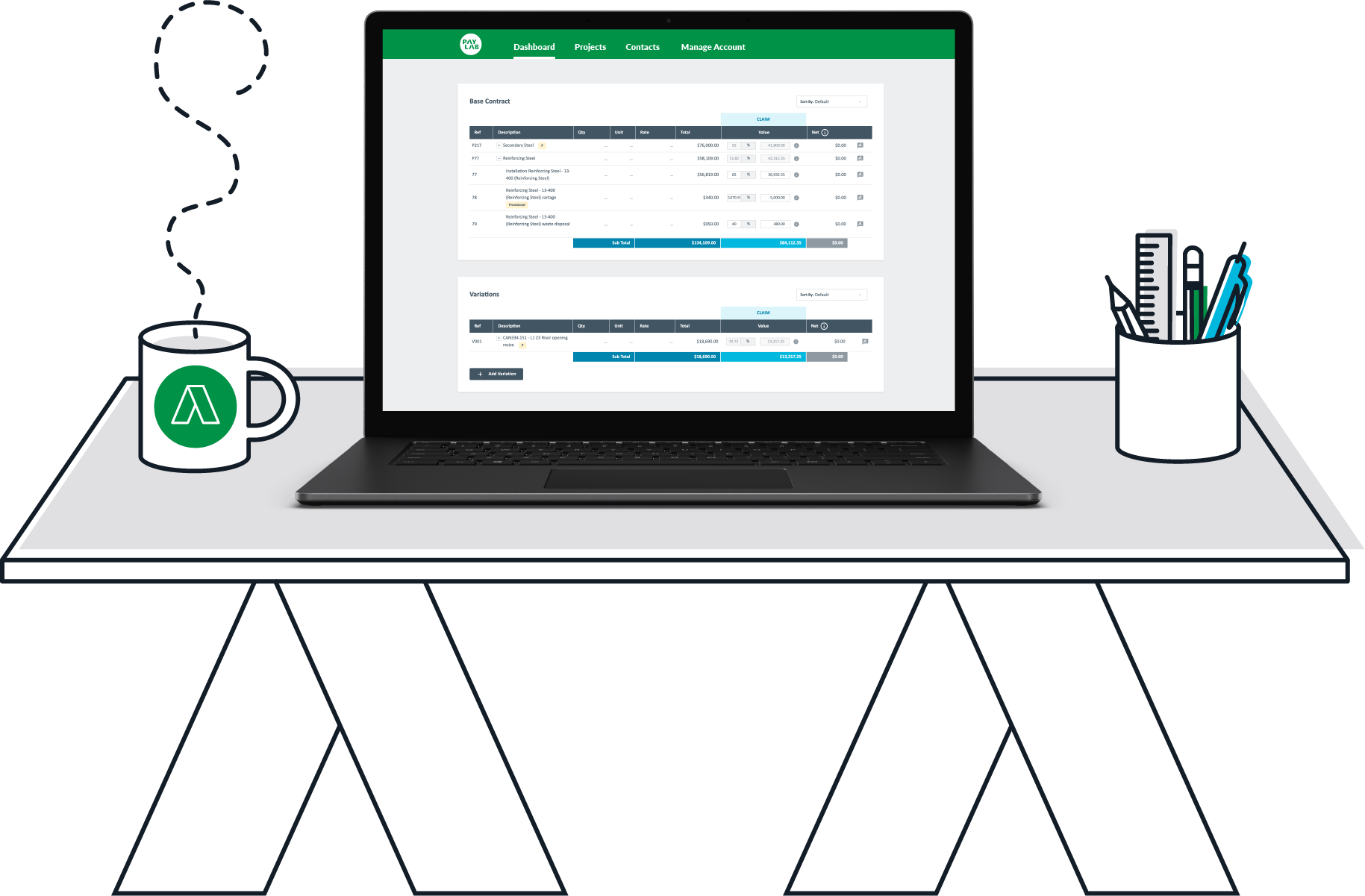 250327-PayLab-Subcontractors-Base Contract and Variations 250327-PayLab-Subcontractors-Base Contract and Variations