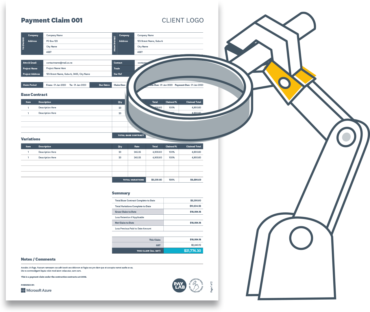 PayLab digitises the process of payment claims PayLab digitises the process of payment claims
